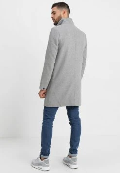 Only & Sons Onsoscar Coat - Cappotto Classico - Light Grey Melange -Pier One Italia 2025 8bb5c6bc5a0047669bc8a873aaf3b0ba