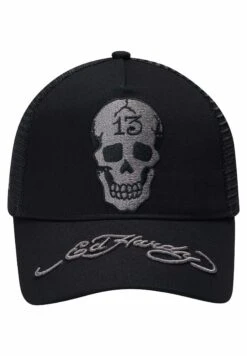 Ed Hardy Skull Twill Front TruckerCappellinoBlack Uomo Cappellie Berretti ED254Q00R-Q11 -Pier One Italia 2025 91feb94724d04a85a7863a6ad8b46f2d
