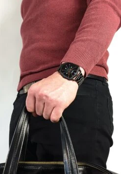 Shield ReversoOrologioBlack Orange White Uomo Orologi N2B52M00J-Q11