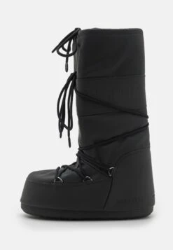 Moon Boot Icon Stivali Con I LacciBlack Uomo Stivaletti/Stivali M4512L002-Q11