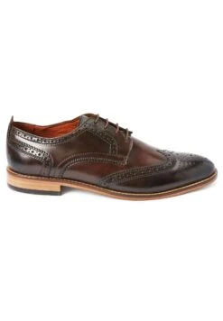 Next Contrast Brogues Wide FitStringate ElegantiBrown Uomo Scarpe Eleganti NX312M0BR-O12