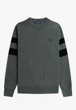 Fred Perry GirocolloMaglioneVerde Uomo Maglieria FR822S02C-M11 -Pier One Italia 2025 9dad730b7784412aabd55ccc7e59afc6