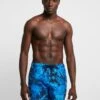 URBAN CLASSICS Pattern Swim ShortsShorts Da MareBlack Uomo Moda Mare UR682H00R-Q11