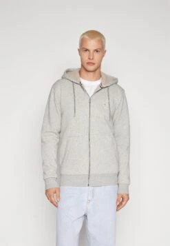 JACK&JONES Premium Jprblushield ZipFelpa Con ZipCool Grey Detail/Mélange Uomo Maglieria E Felpe JAM22S06B-C11