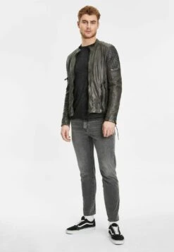GIPSY Mahon- Giacca Di Pelle - Anthracite 10 GIPSY Mahon- Giacca Di Pelle - Anthracite -Pier One Italia 2025 a705593d26e2496fa851cb1f41167031