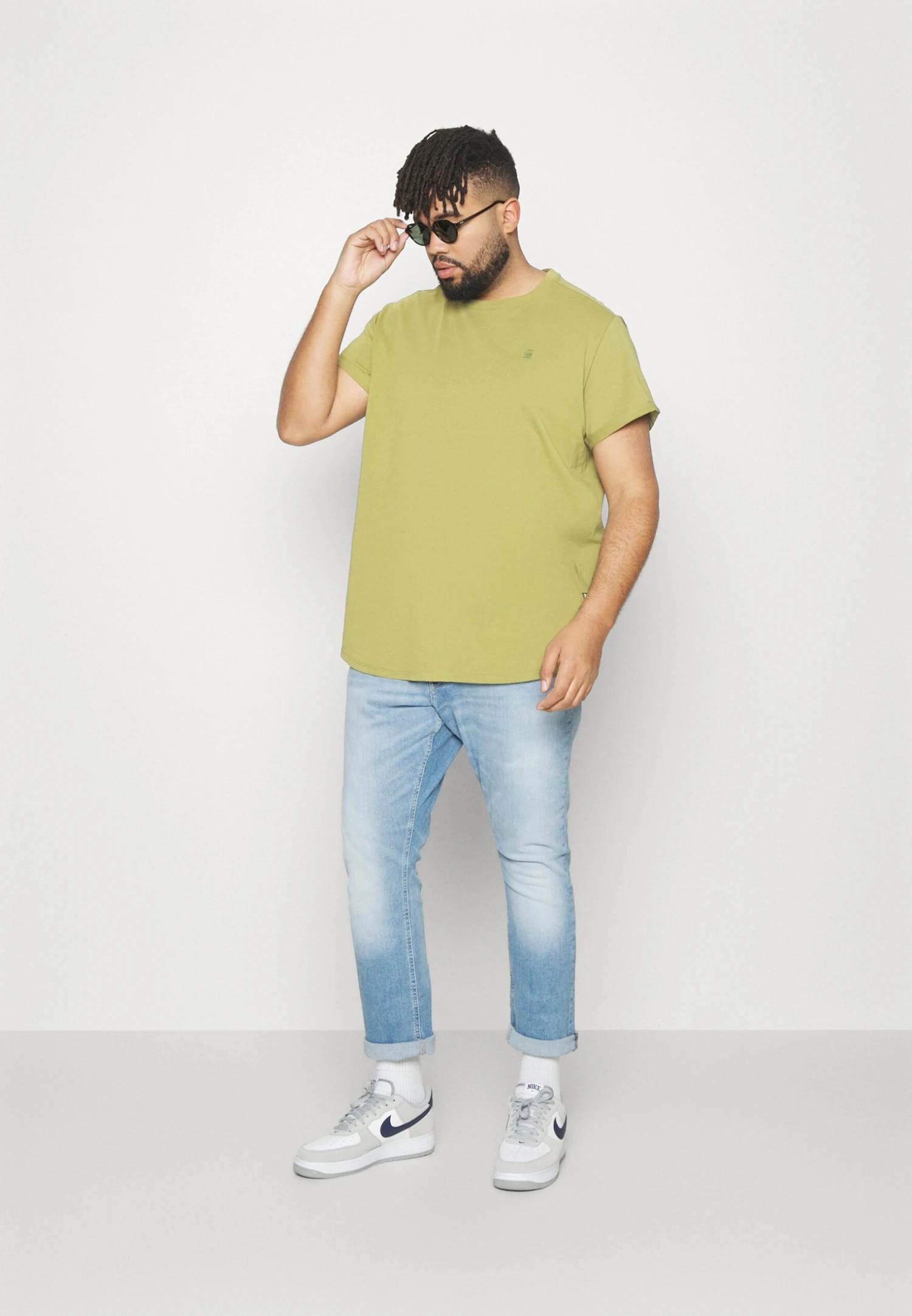 Lash PlusT-Shirt BasicLeek Green Uomo T-shirt E Polo GSA22O001-M11 4 Lash PlusT-Shirt BasicLeek Green Uomo T-shirt E Polo GSA22O001-M11 - immagine 2