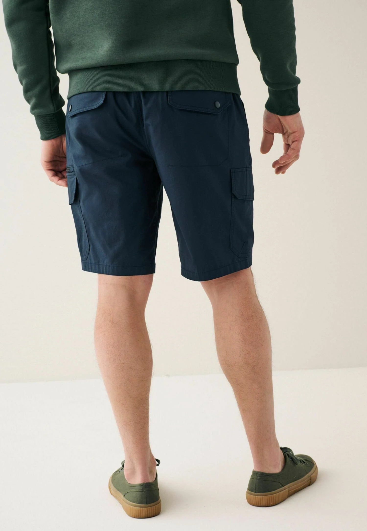 Next Drawstring Waist Tech Cargo ShortsShortsNavy Blue Uomo Bermuda NX322F09X-K11 3 Next Drawstring Waist Tech Cargo ShortsShortsNavy Blue Uomo Bermuda NX322F09X-K11