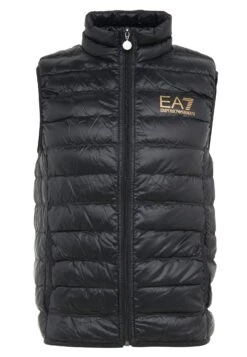 EA7 Emporio Armani Waistcoat - Smanicato - Black -Pier One Italia 2025 aab1f5a0a60b49e595e6fd0b0770eda3