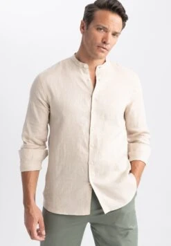 DeFacto Modern FitCamiciaBeige Uomo Camicie DEZ22D0RY-B11