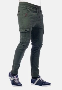 Koroshi Pantaloni CargoKaki Khaki Uomo Pantaloni KOL22E024-N11 -Pier One Italia 2025 ae16b7c4be2040a9abe8d47fcbbd5798