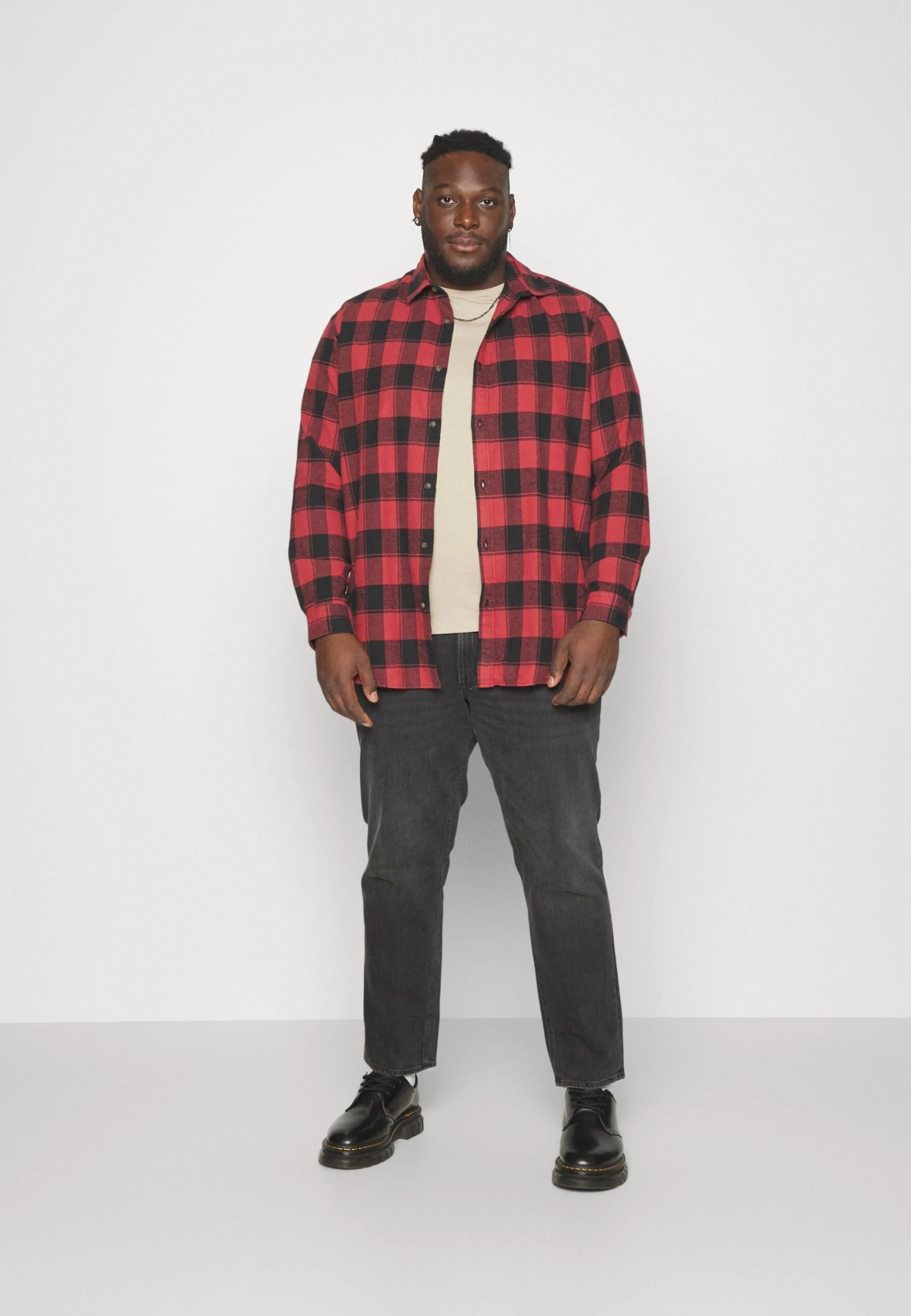 Jack & Jones Jjplain Fall - Camicia - Brick Red 4 Jack & Jones Jjplain Fall - Camicia - Brick Red - immagine 2