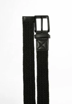 BERSHKA BraidedCinturaBlack Uomo Cinture BEJ52D00X-Q11 -Pier One Italia 2025 b73b8efd752b41428827fbadb7bfd8e4