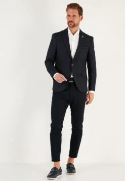 Slim FitGiaccaDark Blue Uomo Completi E Cravatte BUS22A002-K11 -Pier One Italia 2025 ba1c1843b472470b9bc66d4576b980ca