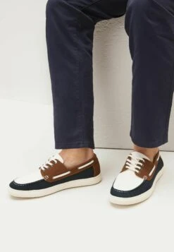 Next Canvas Boat ShoesScarpe Da BarcaTan Brown Uomo Scarpe Con I Lacci NX312M0CP-O11