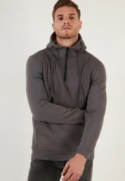 Regular Fit - Felpa Con Cappuccio - Dark Grey -Pier One Italia 2025 bc8cb7373fa64ea898cd6f9726956647