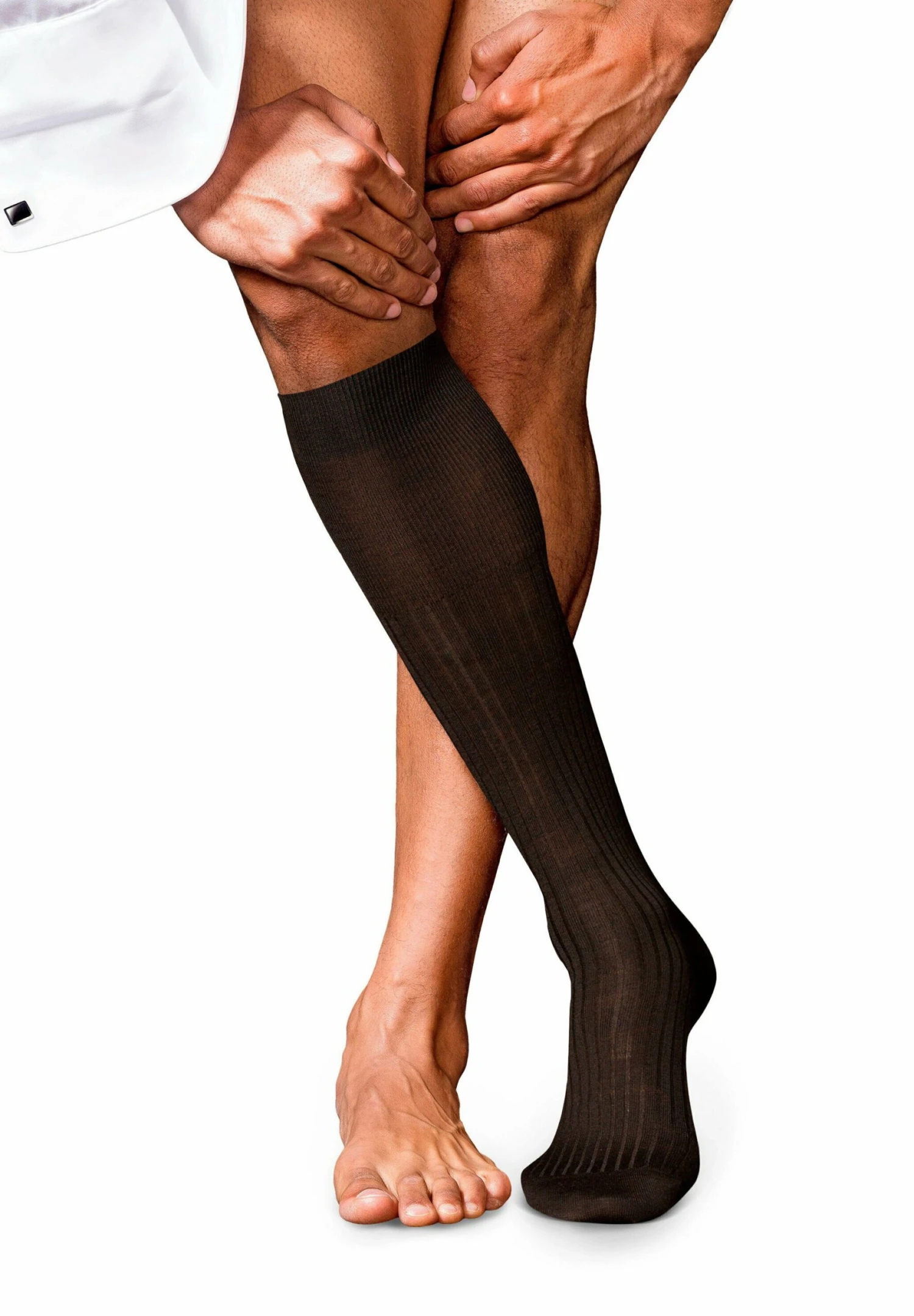 Falke No. 7 Finest Merino Luxury Line - Calzettoni - Brown 4 Falke No. 7 Finest Merino Luxury Line - Calzettoni - Brown - immagine 2