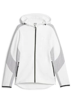 Puma Evostripe Full Hoodie - Felpa Con Zip - Bianco -Pier One Italia 2025 c652997ea1c849b2b74db990025b3335