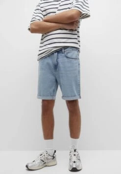 PULL & BEAR Shorts Di JeansBlue Denim Uomo Jeans PUC22F0BM-K12