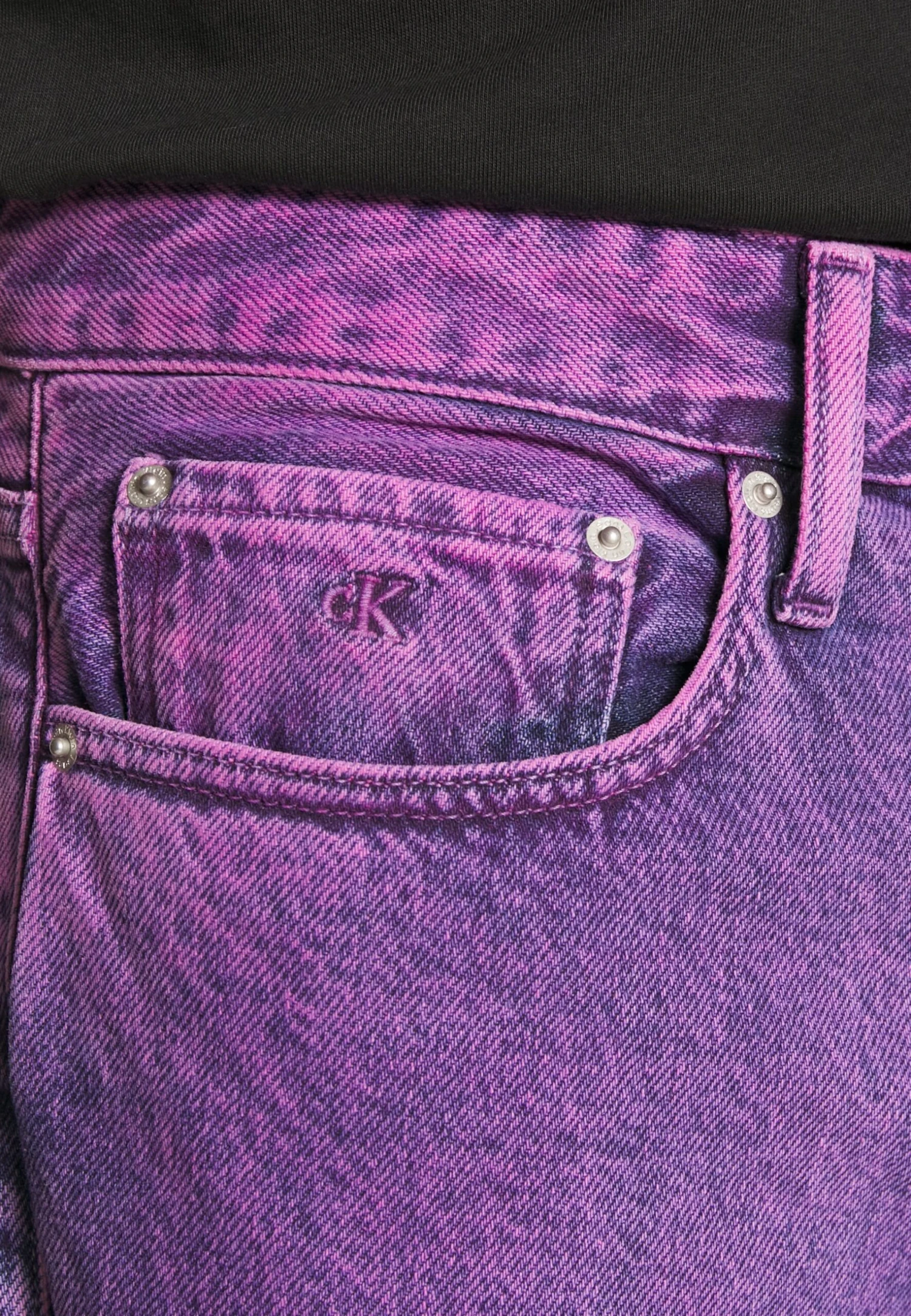 Calvin Klein Jeans 90'S Straight - Jeans A Sigaretta - Lila 9 Calvin Klein Jeans 90'S Straight - Jeans A Sigaretta - Lila - immagine 7