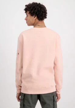 Alpha Industries Label FelpaPale Peach Uomo Maglieria E Felpe AL522S06T-H11 -Pier One Italia 2025 d4efbc4336f74f799170b99a13afb7ec