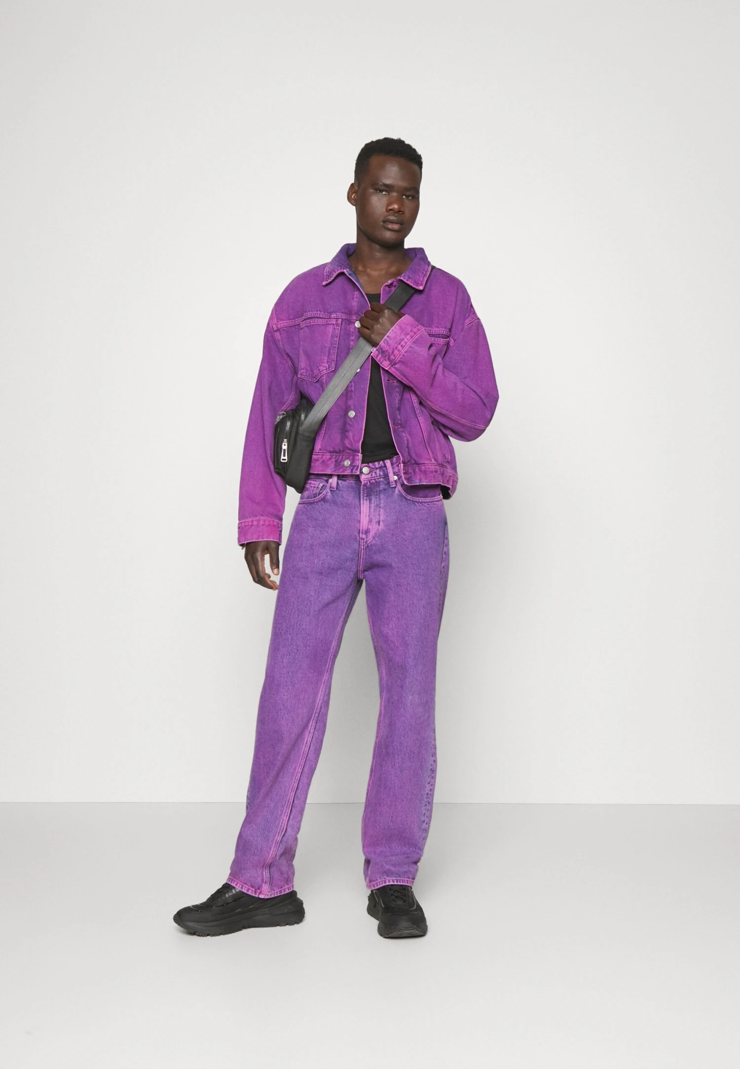 Calvin Klein Jeans 90'S Straight - Jeans A Sigaretta - Lila 4 Calvin Klein Jeans 90'S Straight - Jeans A Sigaretta - Lila - immagine 2