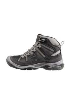Keen Circadia Mid Wp - Stivaletti Stringati - Black Steel Grey