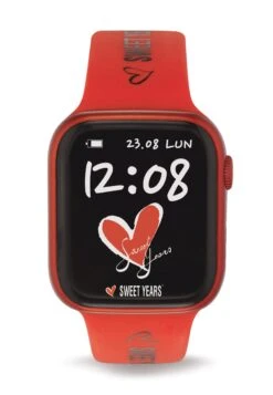 Heart 44 38Mm - Smartwatch - Red/Black