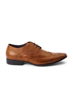 Next Wide Fit Brogue Shoes - Stringate Eleganti - Tan Brown -Pier One Italia 2025 df2c909f22df4617bbf97f6df9ad84b5