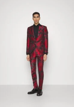 RedmonCompletoBlack Red Uomo Completi E Cravatte TWC22A07S-G11