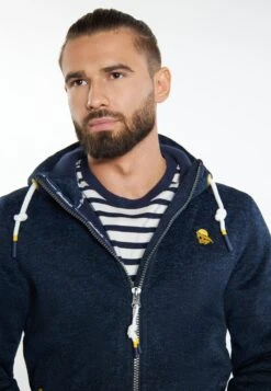 Schmuddelwedda AlbeeFelpa Con ZipMarine Melange Uomo Maglieria E Felpe WD222Q00X-K11 -Pier One Italia 2025 e1d672714234443990596bcc8cc828ff