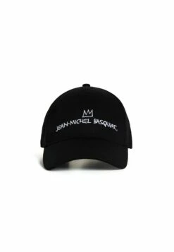 BERSHKA Embroidered Michel BasquiatCappellinoBlack Uomo Cappellie Berretti BEJ52P01A-Q11 -Pier One Italia 2025 e5425190afda41f4909e2501a0e38298