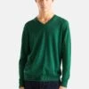 Stretch V-Neck - Maglione - Green -Pier One Italia 2025 e567d98074e04672aef51968f5c442ee