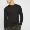 CASUAL FRIDAY Cfkent Merino Crew Neck KnitMaglioneBlack Uomo Maglieria C1A22Q00H-Q11