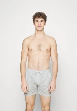 BRAVE SOUL Shorts Da Mare - Mint/White