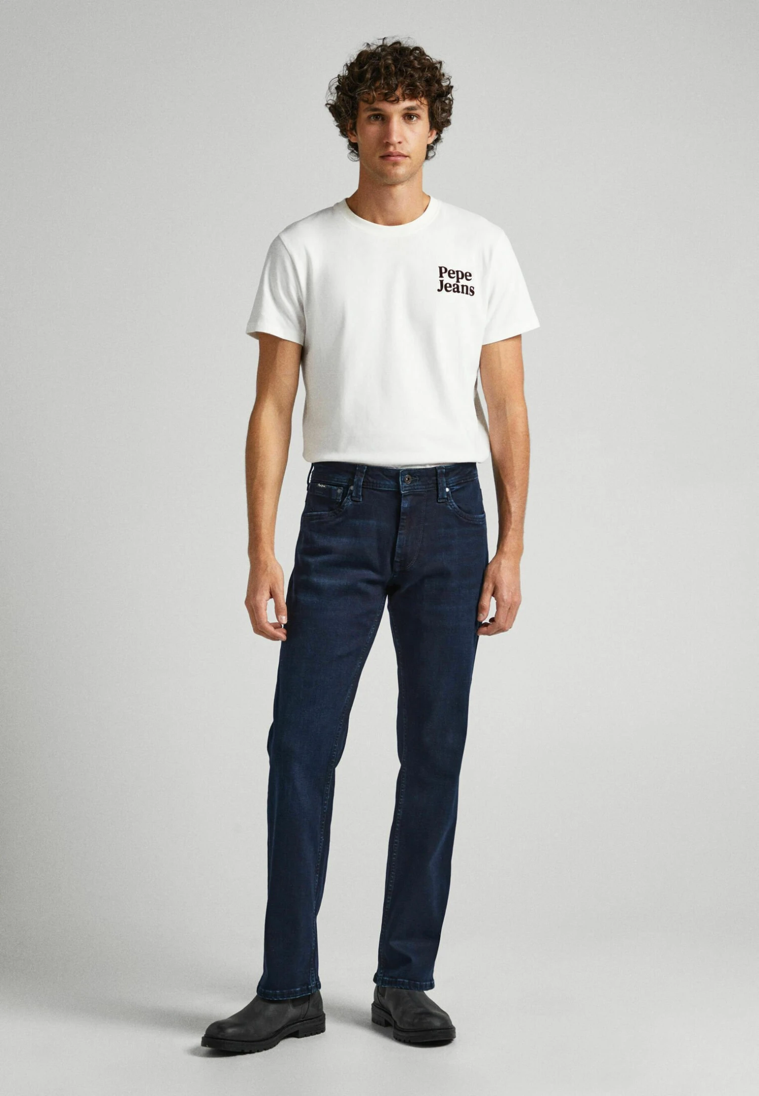 Pepe Jeans Kingston Zip - Jeans A Sigaretta - Denim 4 Pepe Jeans Kingston Zip - Jeans A Sigaretta - Denim - immagine 2