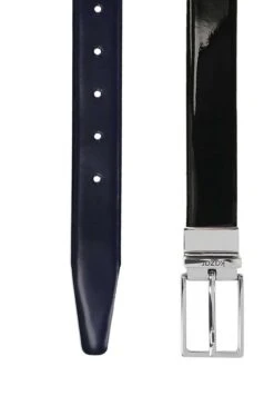 Kazar Dwustronny - Cintura - Black/Navy Blue -Pier One Italia 2025 ea27e5327a4a43f1b354ca1121d21660