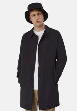 Per UomoCappotto ClassicoDark Blue Uomo Cappotti D1U22T015-K11