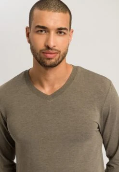 HANRO CasualsMaglia Del PigiamaDark Elmwood Melange Uomo Per La Notte 2HA82N009-O11 -Pier One Italia 2025 edf21d8c69c8426c8e14a6e03b7b193d