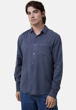 COTTON ON Stockholm Long Sleeve - Camicia - Blue