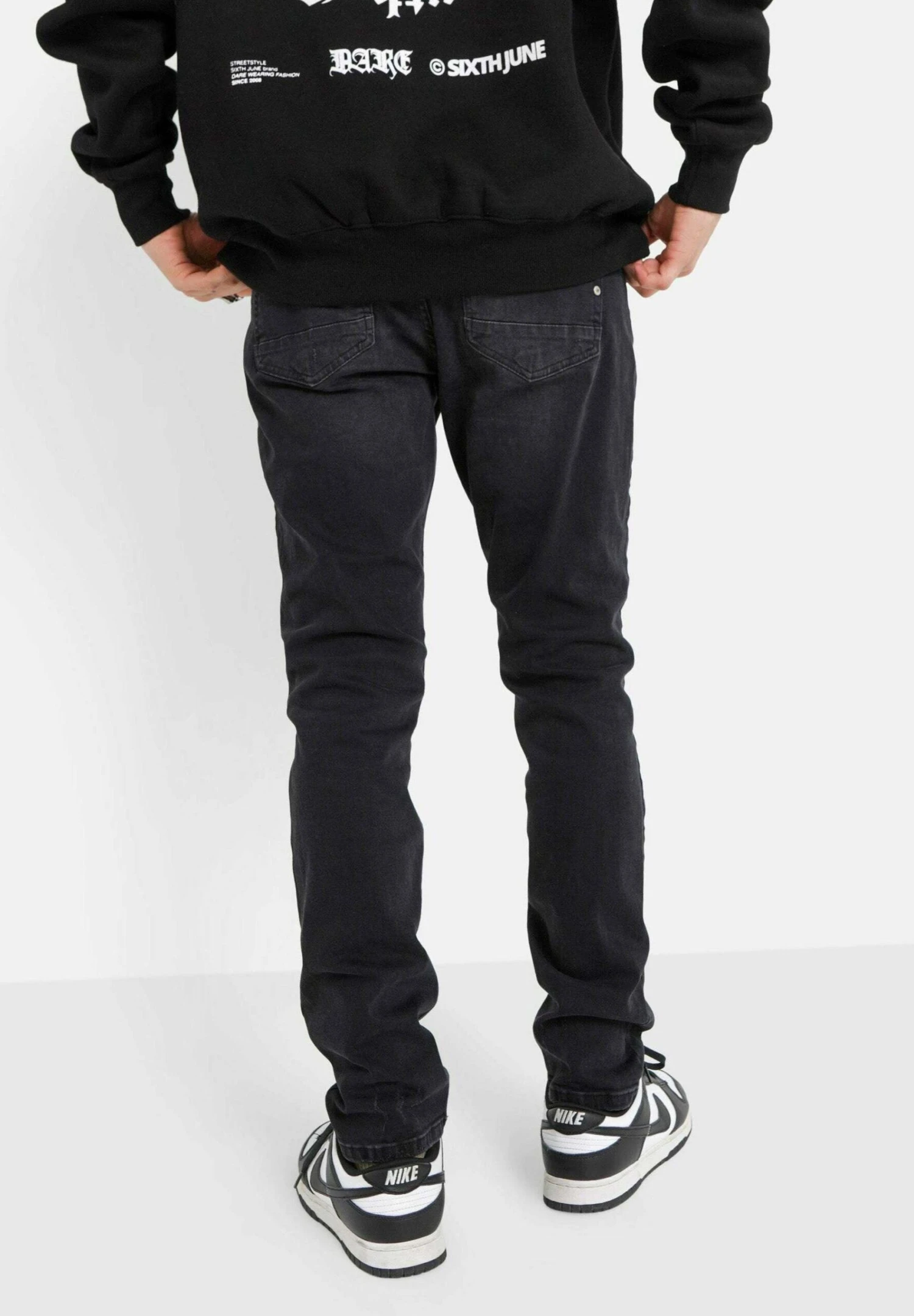 SIXTH JUNE Slim - Jeans Slim Fit - Black 5 SIXTH JUNE Slim - Jeans Slim Fit - Black - immagine 3