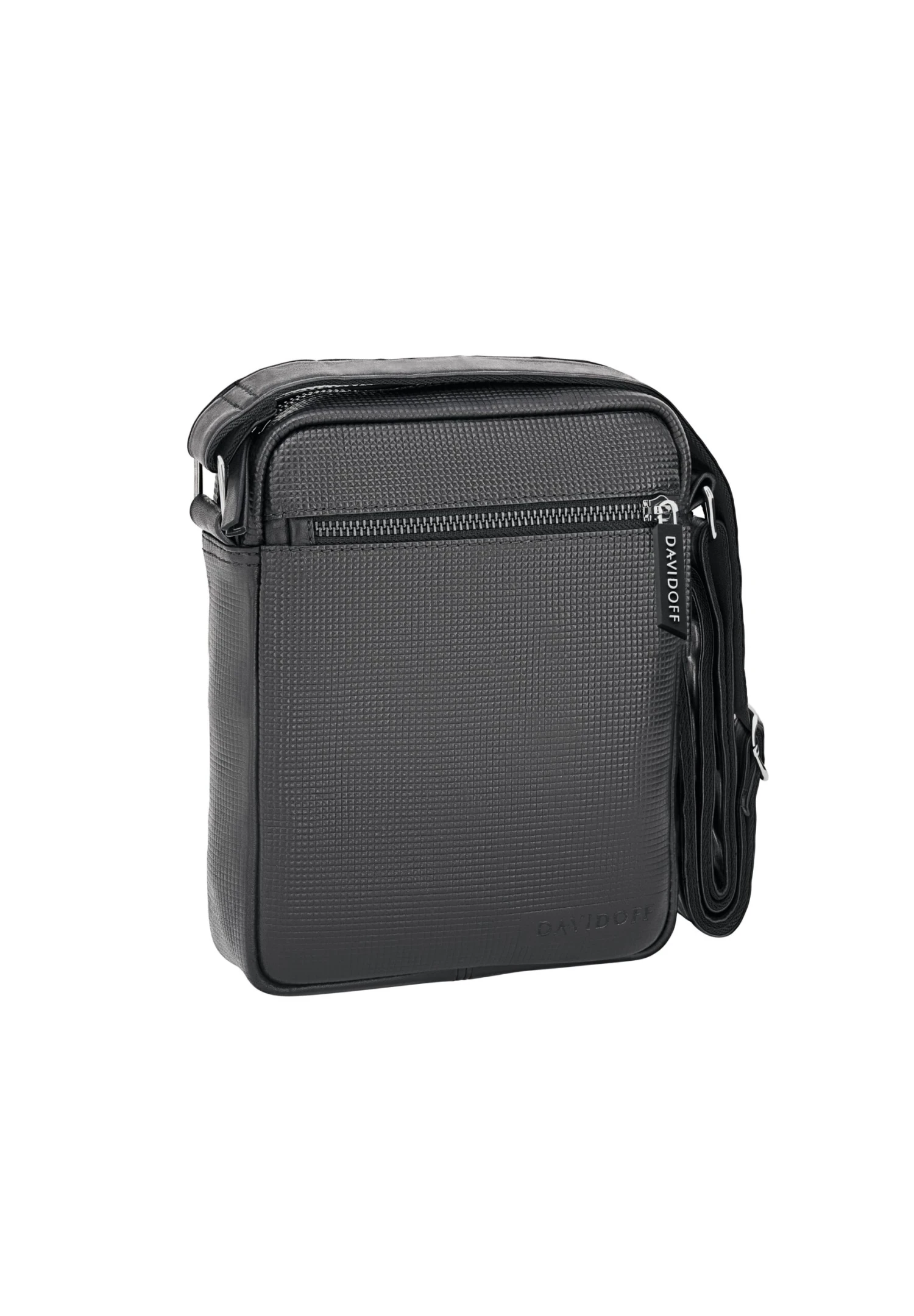 Davidoff Paris ReporterBorsa A TracollaBlack Uomo Borse D1652H004-Q11 5 Davidoff Paris ReporterBorsa A TracollaBlack Uomo Borse D1652H004-Q11 - immagine 3