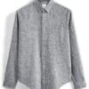 Next Linen Blend Roll Sleeve Shirt - Camicia - Dark Blue
