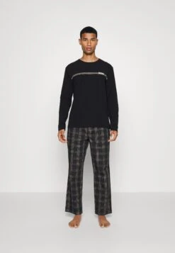 Boss Urban LongPigiamaBlack Uomo Per La Notte BB182M02T-Q11