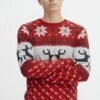 Blend ChristmasMaglioneMars Red Uomo Maglieria BL522Q0AW-G11 -Pier One Italia 2025 f9c4218a10f4443c89eb5f453547e504
