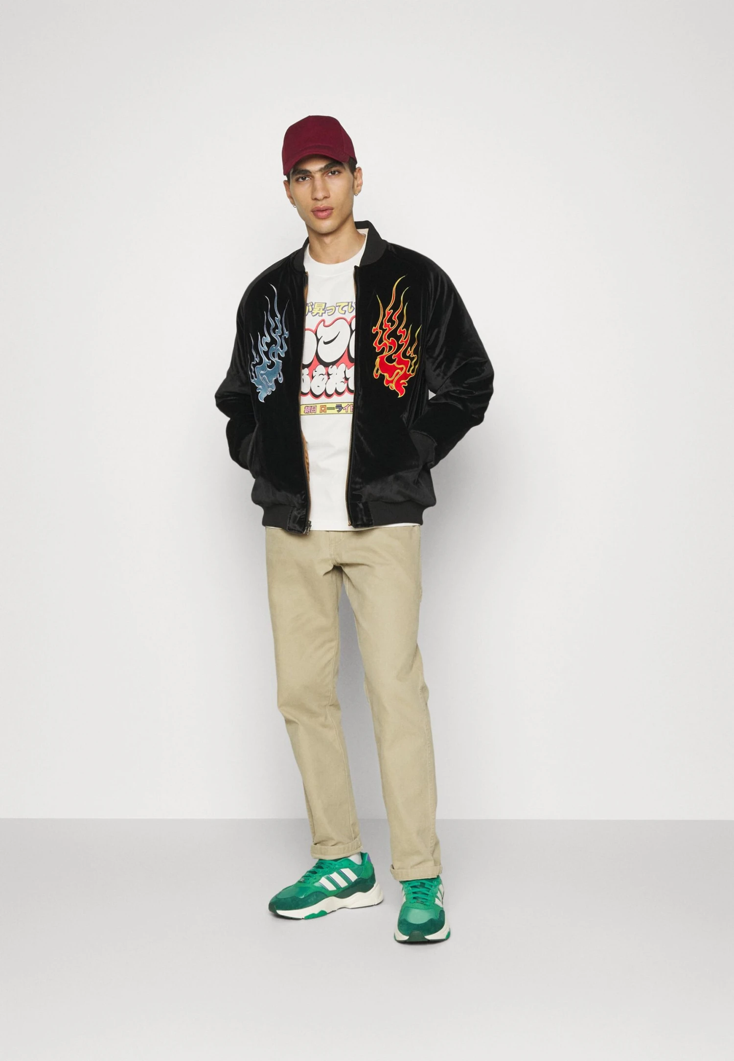 HUF Destructive Skajyan Jacket - Giubbotto Bomber - Black 8 HUF Destructive Skajyan Jacket - Giubbotto Bomber - Black - immagine 6