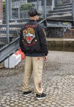 Ed Hardy Tiger-Roar Giubbotto BomberBlack Uomo Giacche ED222T00F-Q11 -Pier One Italia 2025 fd2e62ee904c47cdbfd7c75a11b956bf